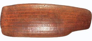 Rongo-rongo-tablet B, oud schrift van Rapa Nui (Paaseiland)