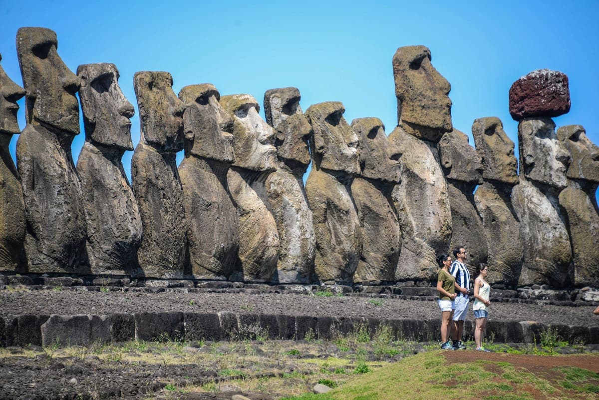 Ahu Tongariki of Megaliths tour